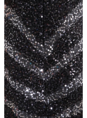 Sexy Mermaid Sweetheart Sequins Brush Train Black 2014 Spring Prom Dress