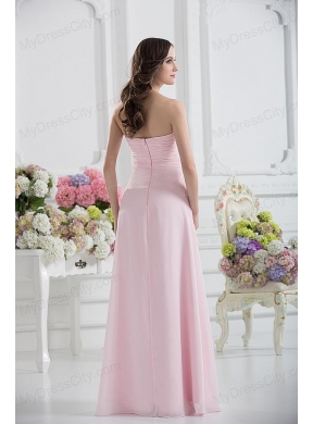 Sweetheart Empire Sequins Prom Dress with Ruching