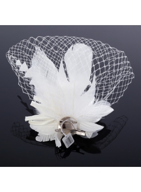 2014 Beautiful Feather and Tulle Fascinators