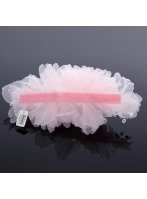 Elegant Imitation Pearls Pink Hair Ornament for Wedding