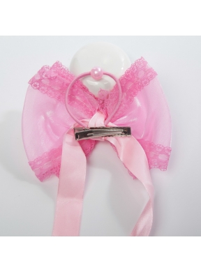 The Butterfly Tire White Sash Bowknot for Outdoor