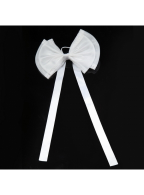 The Butterfly Tire White Sash Bowknot for Outdoor