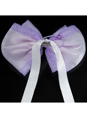 The Butterfly Tire White Sash Bowknot for Outdoor