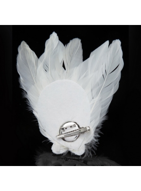 Unique White Pearl Feather for Wedding