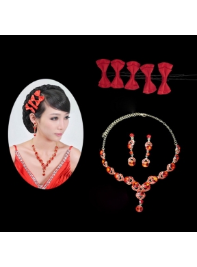 Beautiful Czech Stones Ladies Jewelry Sets