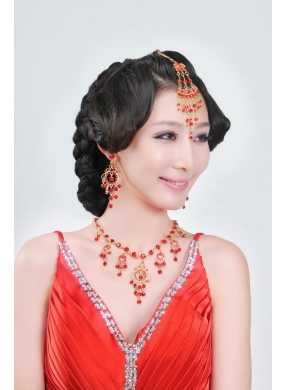 Luxurious Alloy Ladies Jewelry Sets