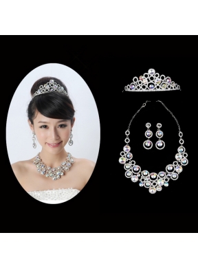 Gorgeous Alloy With Rhinestone Women  Jewelry Sets