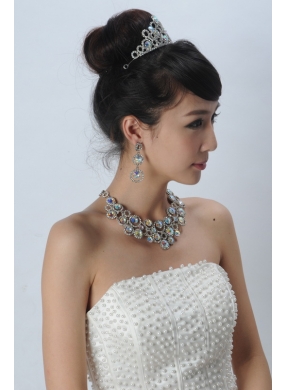 Gorgeous Alloy With Rhinestone Women  Jewelry Sets