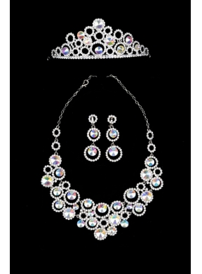 Gorgeous Alloy With Rhinestone Women  Jewelry Sets