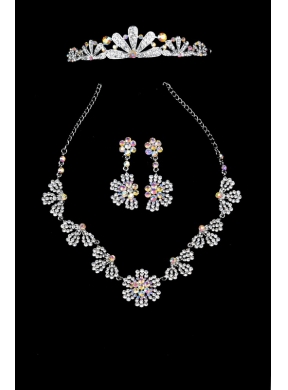 Lovely Dazzling Rhinestone Fabulous Jewelry Set