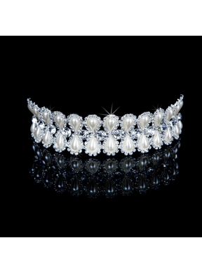 Mysterious Alloy Pearl Rhinestone Ladies Jewelry Sets