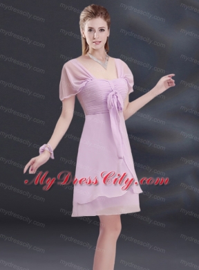 2015 Exquisite Bridesmaid Dress with Ruching