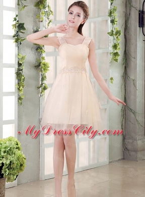 2015 The Brand New Style Mini Length Bridesmaid Dress