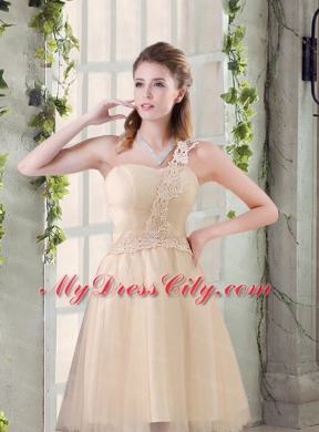 2015 The Brand New Style Mini Length Bridesmaid Dress