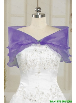 New Arrival Purple Quinceanera Dresses with Appliques and Beading