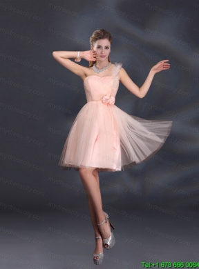 Baby Pink Mini Length 2015 The Most Popular Mothr of The   Bride Dresses