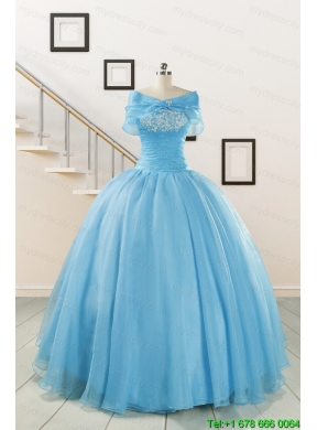 Cheap Strapless Quinceanera Dresses with Appliques