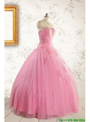 Most Popular Ball Gown Quinceanera Dresses with  Strapless