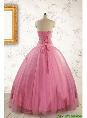 Most Popular Ball Gown Quinceanera Dresses with  Strapless