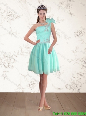 2015 New Arrival Apple Green Classic Quinceanera Dress with Appliques