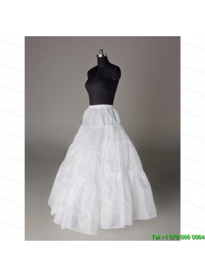 Luxurious Organza Ball Gown Floor-length White Petticoat