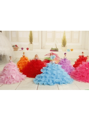 Beautiful Princess Party Clothes Colorful Barbie Doll