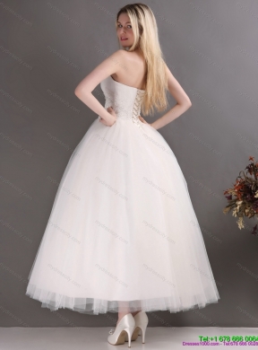 2015 Sweetheart Maternity Wedding Dress