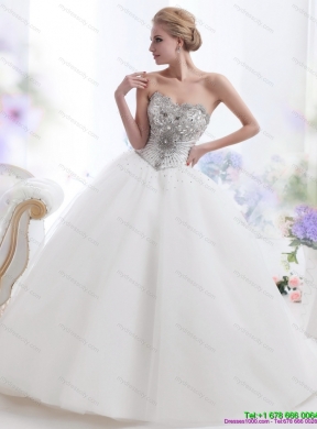 Maternity 2015 Beading and Appliques Wedding Dresses