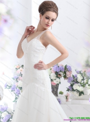 2015 Elegant Wedding Dress with Lace