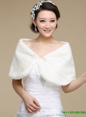 Perfect White V Neck Ruching Bridal Dresses with  Brush Train