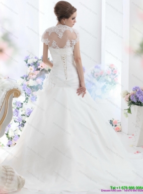 Fashionable Strapless Wedding Dress for 2015