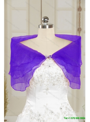 2014 New Style Beading Lavender Shawls for Party