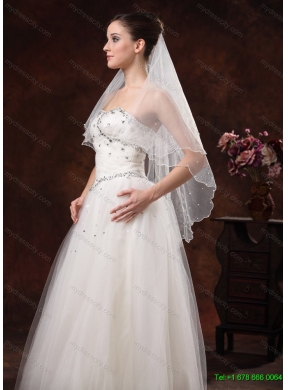 Two-tier Tulle Bridal Veil On Sale