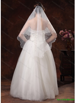 Two-tier Tulle Bridal Veil On Sale