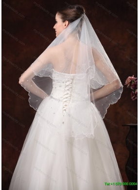 Two-tier Tulle Bridal Veil On Sale