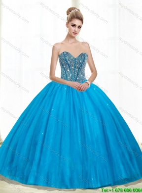 Perfect Beading Sweetheart Quinceanera Dresses for 2015