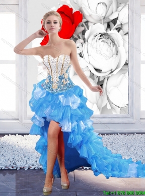 Discount Sweetheart Detachable Quinceanera Dresses with Beading and Ruffles