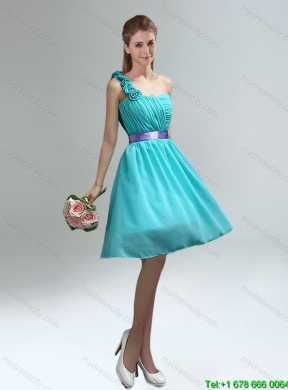 Pretty  Knee Length Dama Dresses for 2015 Summer