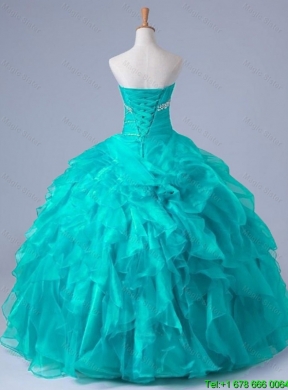 2015 Classical Beaded Quinceanera Dresses in Organza