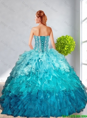 2015 Fall Beautiful Ball Gown Sweetheart Matching Sister  Dresses in Multi Color