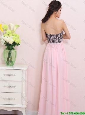 2016 Elegant Empire Sweetheart Laced Prom Dresses with Belt