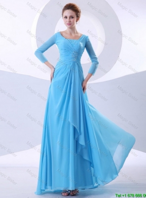 Gorgeous Beading Aqua Blue Prom Dresses in 2016