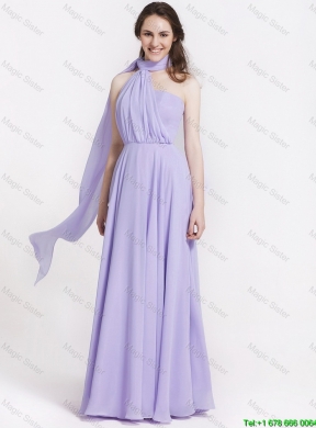 2016 Summer Beautiful Ruching Lavender Prom Dresses in Lavender