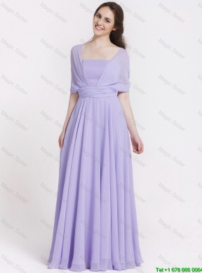 2016 Summer Beautiful Ruching Lavender Prom Dresses in Lavender