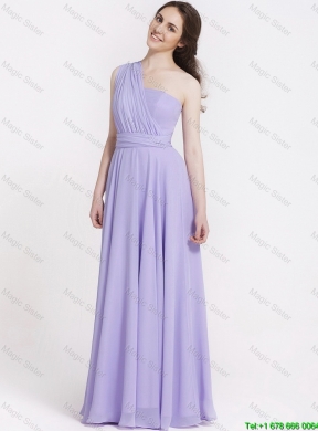 2016 Summer Beautiful Ruching Lavender Prom Dresses in Lavender