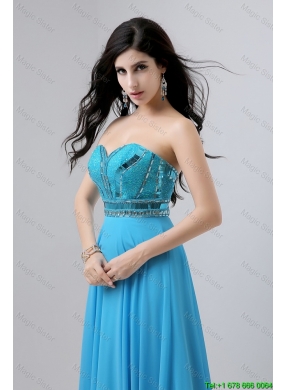 Latest Sweetheart Prom Dresses with Beading and Sequins