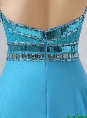 Latest Sweetheart Prom Dresses with Beading and Sequins