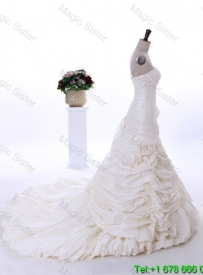 Most Popular A Line Strapless Wedding Dresses