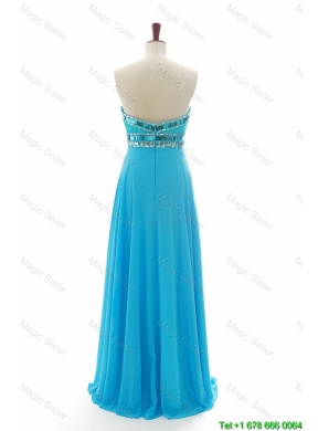 New Style Empire Sweetheart Prom Dresses with Sequins and Beading