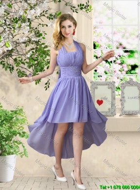 Fashionable Hand Made Flowers Bridesmaid Dresses with A Line